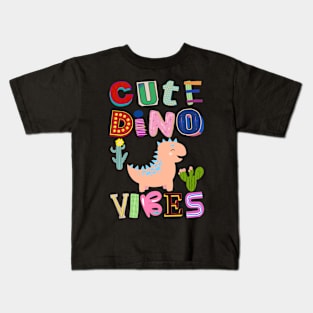 Cute Dino Vibes No. 2 Kids T-Shirt